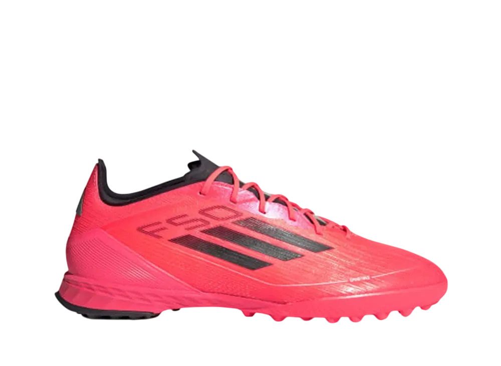 adidas F50 Pro TF "Turbo/Aurora Black/Platinum Metallic"