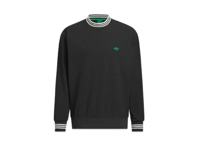 adidas Rolling Links Water Repellent Crewneck Wind "Black"
