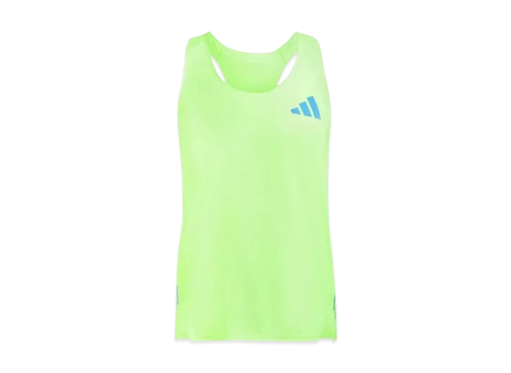 adidas Road to Records Singlet "Lucid Lemon"