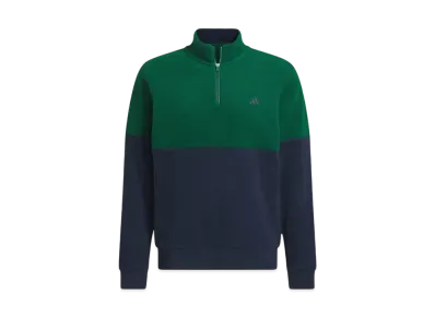 adidas ULT365 FLC 1/4Z "Collegiate Green/Collegiate Navy"