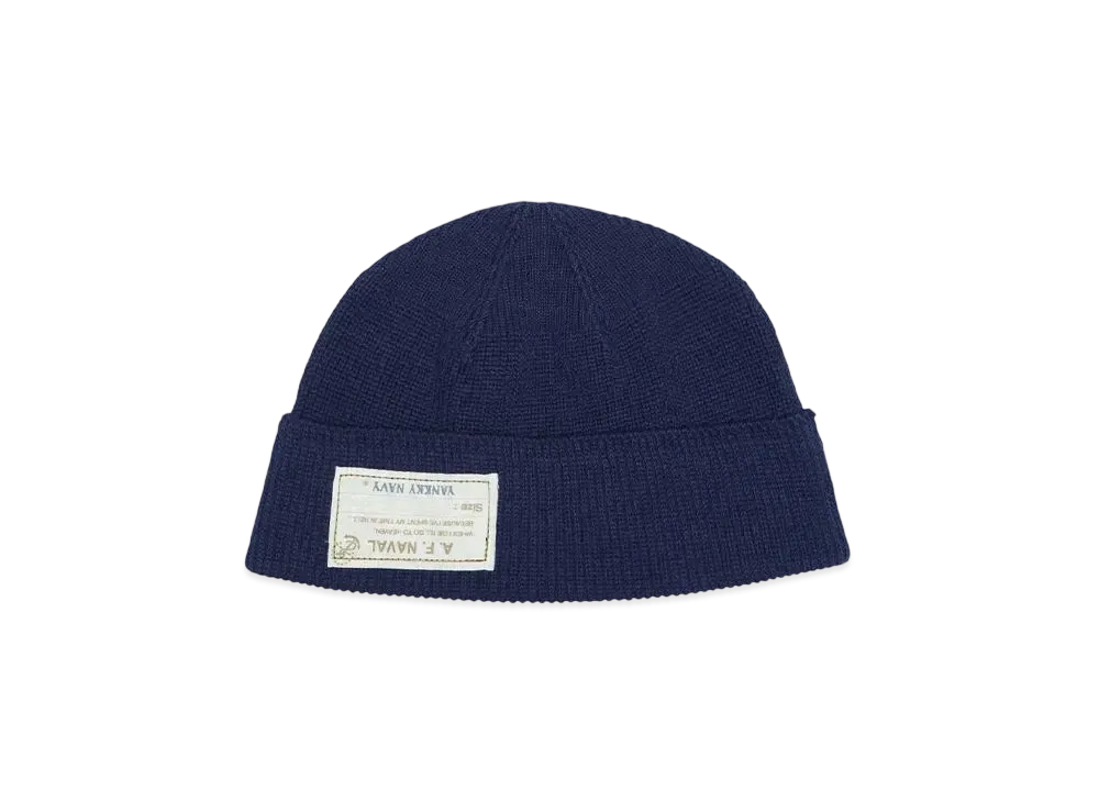 ANDFAMILYS 40s U.S. Navy Watch Cap "NAVY"