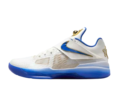 Nike KD 4 "White Royal Gold"