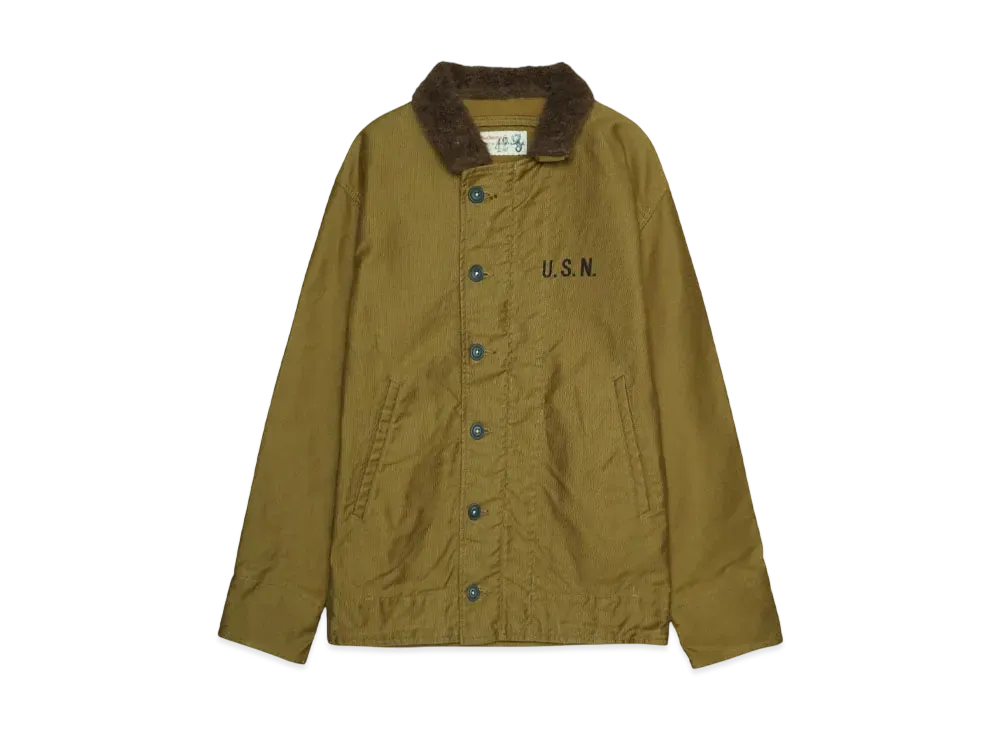 ANDFAMILYS N-1 DECK JACKET -M.O.D.- "KHAKI"