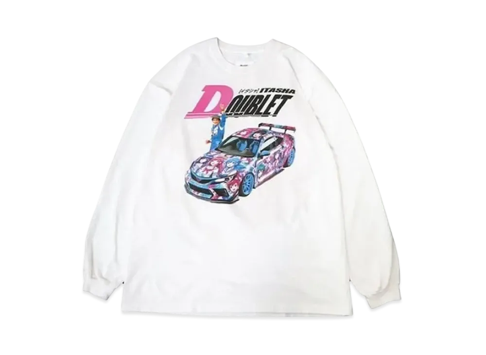 1/11発売｜doublet × WISM 痛車 L/S T-Shirt｜抽選/販売/定価