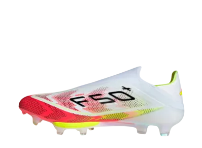 adidas F50+ FG "Cloud White/Core Black/Solar Yellow"