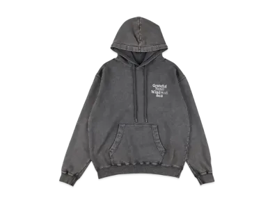 WIND AND SEA x Grateful Dead Sulfer Hooded Sweatshirt "Chacoal"