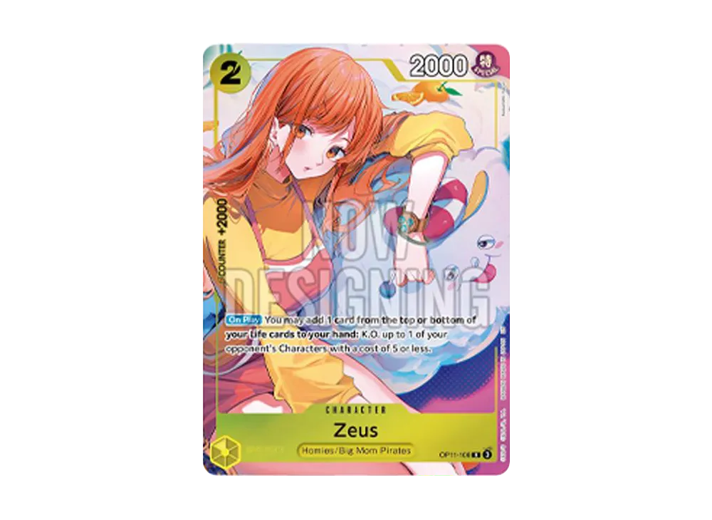 ゼウス R [OP11-106](プロモーションカード「バンダイカードゲームズ