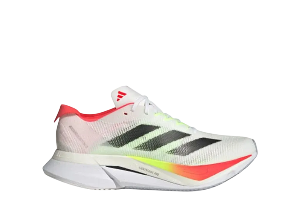 アディダス ウィメンズ アディゼロ ボストン 12 "クラウドホワイト/コアブラック/ルシッドレッド"