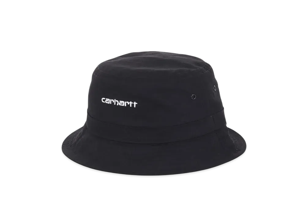 Carhartt WIP Script Bucket Hut "Black"