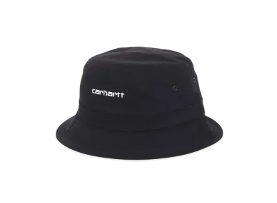 Carhartt WIP Script Bucket Hut "Black"