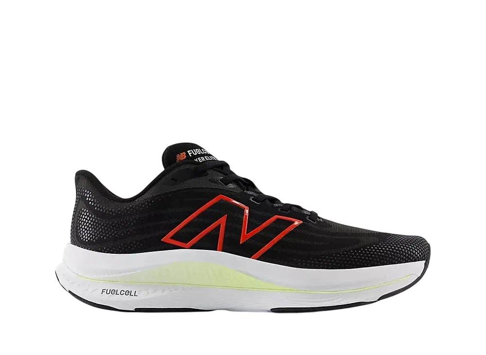 New Balance FuelCell Walker Elite "Black/Neo Flame/Limelight"