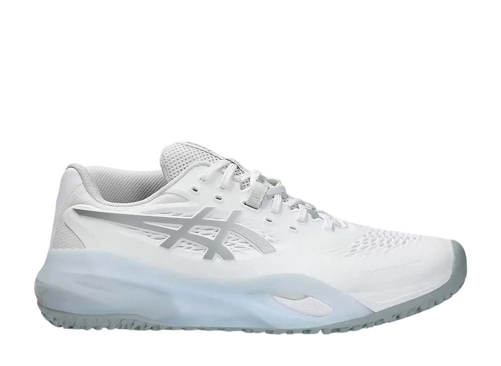 アシックス ゲルレゾリューション10 OC ワイド "ホワイト/ピュアシルバー"