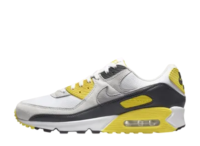 Nike Air Max 90 "White/Lightning/Photon Dust/Light Smoke Grey"