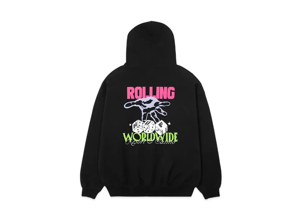 HUF Casino Collection High Rollers Fleece Hoodie "Black"