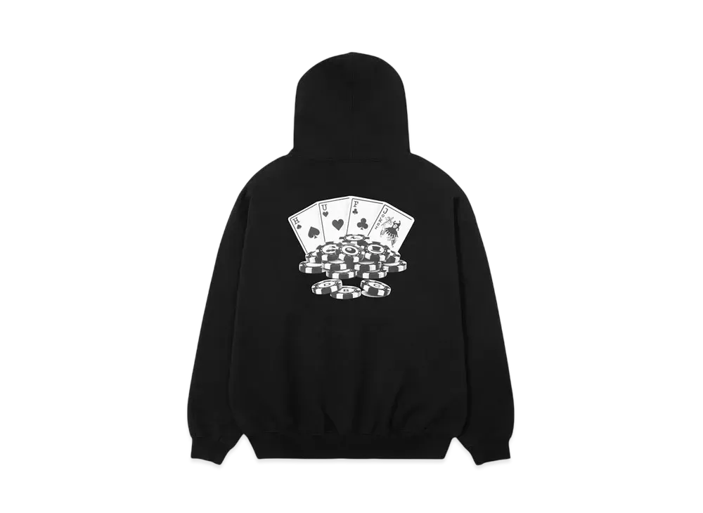 HUF Casino Collection Hold EM Full Zip Hoodie "Black"