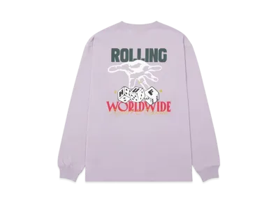 HUF Casino Collection High Rollers LS Tee "Dust Purple"