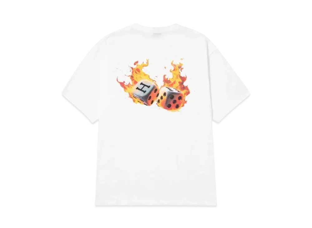 HUF Casino Collection Rollin Hot Tee "White"