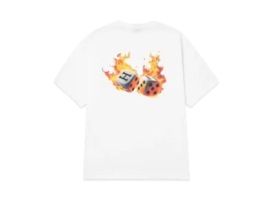 HUF Casino Collection Rollin Hot Tee "White"