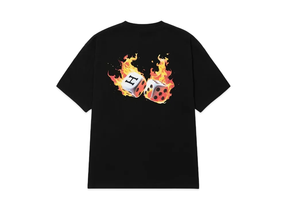 HUF Casino Collection Rollin Hot Tee "Black"