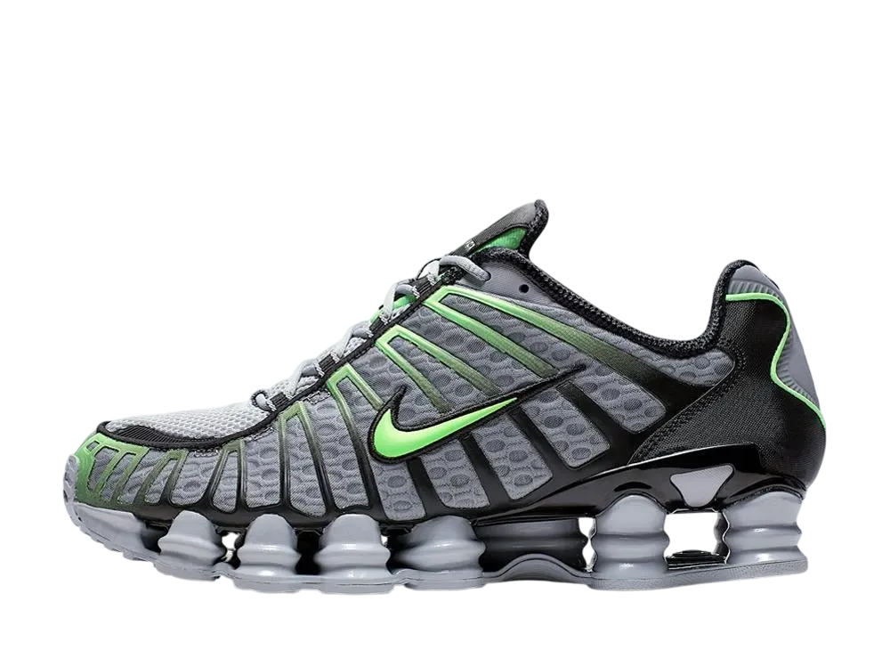 Nike Shox TL "Wolf Grey/Black/Lime Blast"