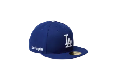 NEW ERA 59Fifty MLB Old English Los Angeles Dodgers "Dark Royal"