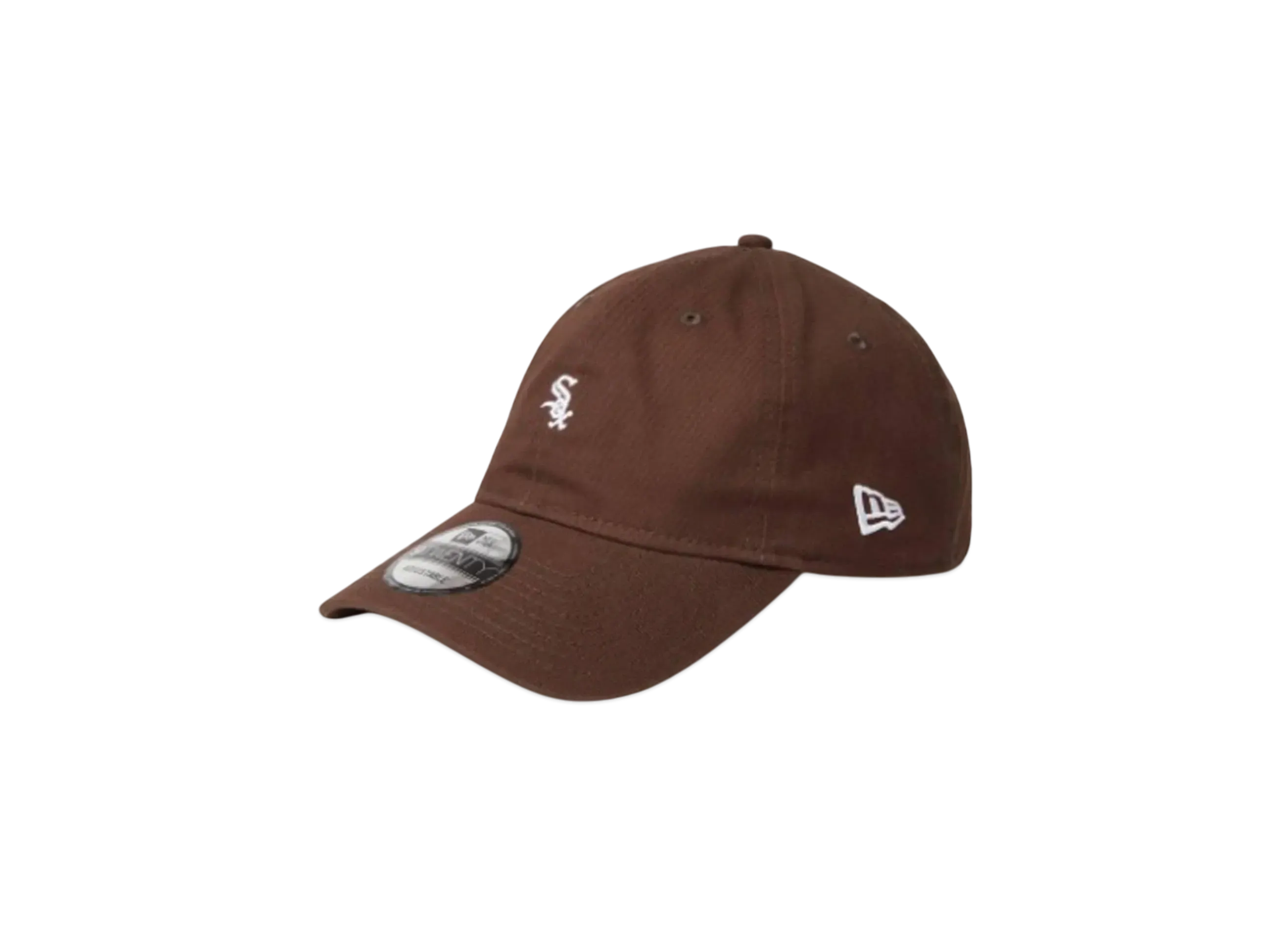 NEW ERA 9Twenty MLB Buckle Chicago White Sox Mini Logo "Walnut"