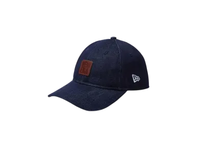NEW ERA 9Twenty Denim Leather Patch "Indigo Denim"