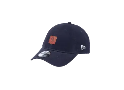 NEW ERA 9Twenty Leather Patch Duck Canvas "Navy"