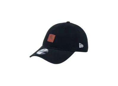 NEW ERA 9Twenty Leather Patch Duck Canvas "Black"