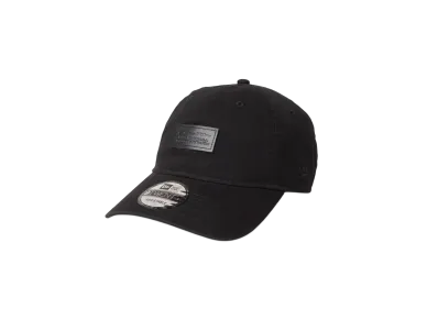 NEW ERA 9Twenty Leather Black Leather Patch "Black"