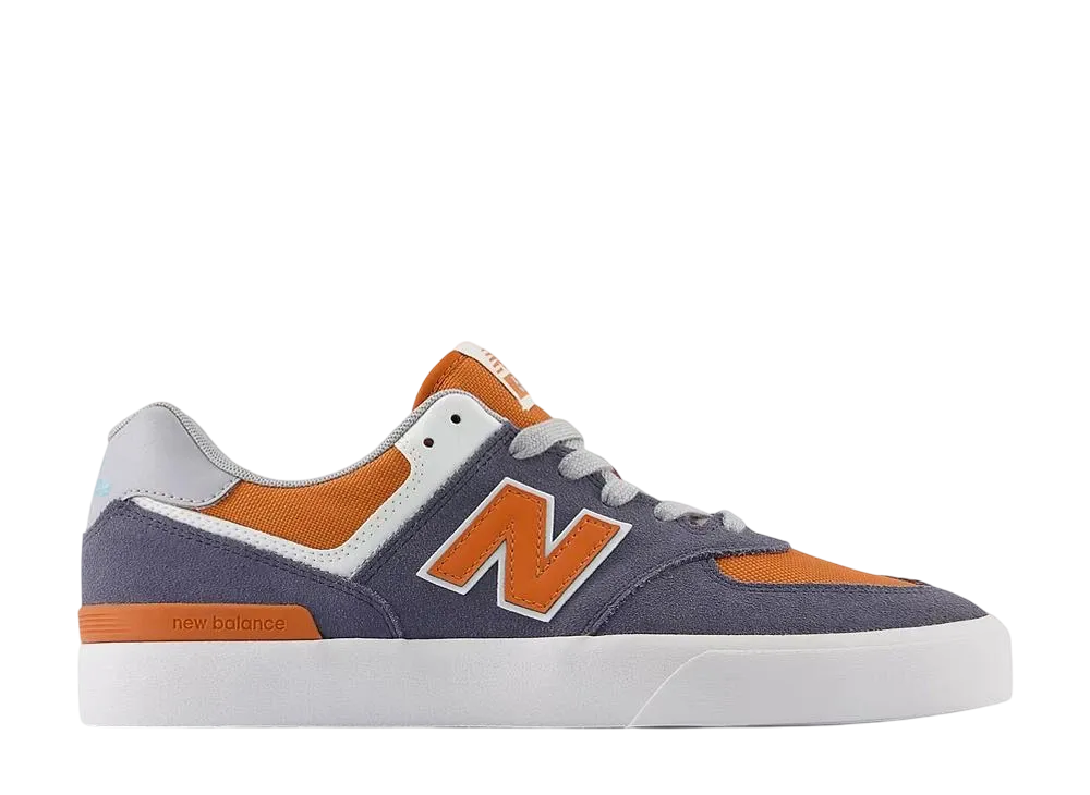 New Balance Numeric 574 Vulc "Dark Arctic Grey/Infield Clay"