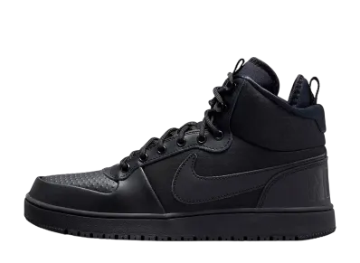 Nike Court Borough Mid "Black/Black"