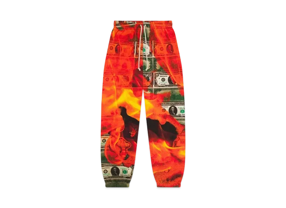 DENIM TEARS Burn It All Sweatpants "Multi"
