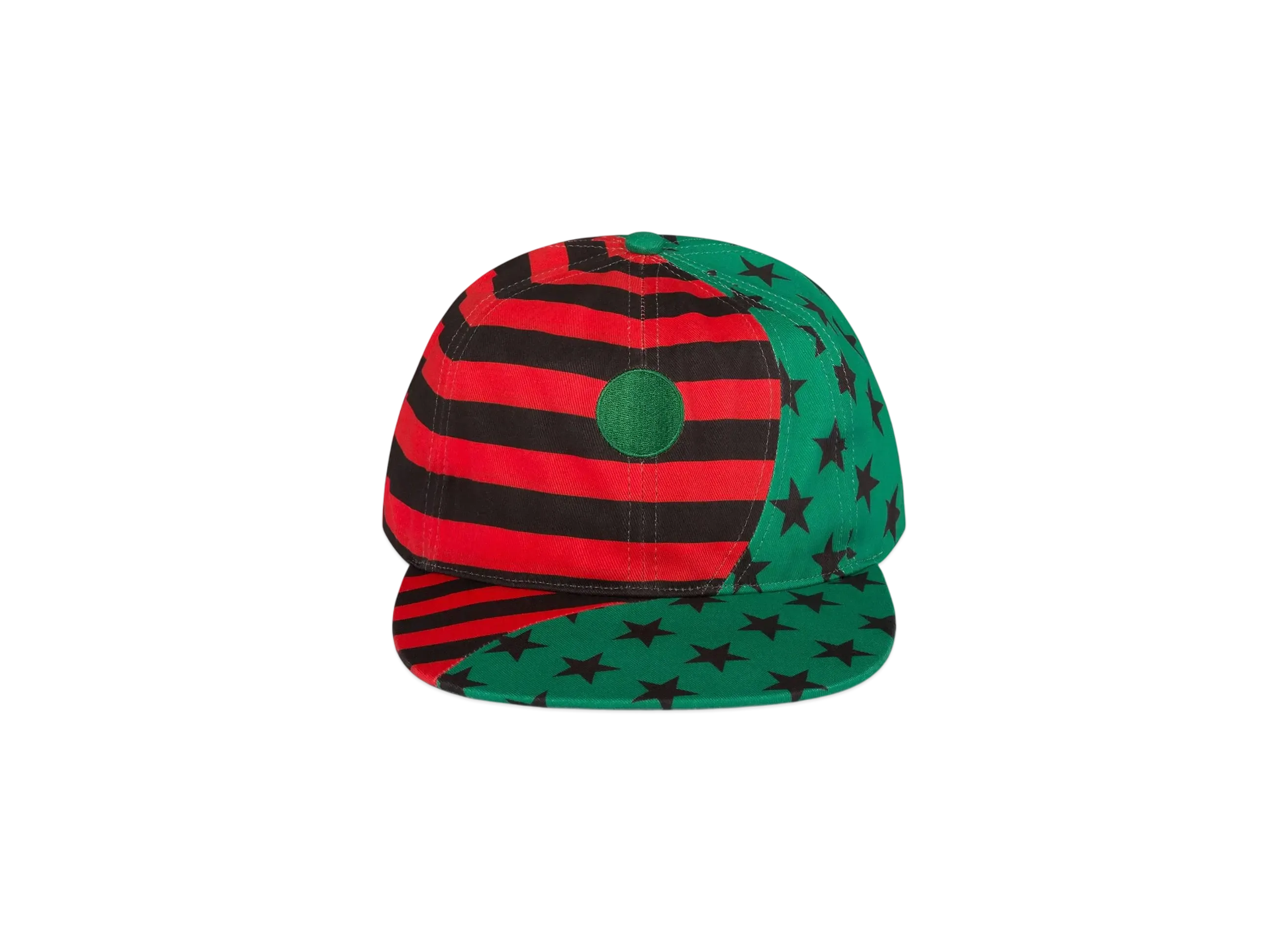 DENIM TEARS Pan African American Flag Yin Yang Hat "Multi"