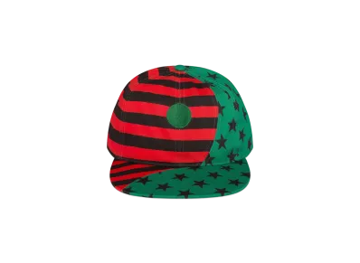 DENIM TEARS Pan African American Flag Yin Yang Hat "Multi"