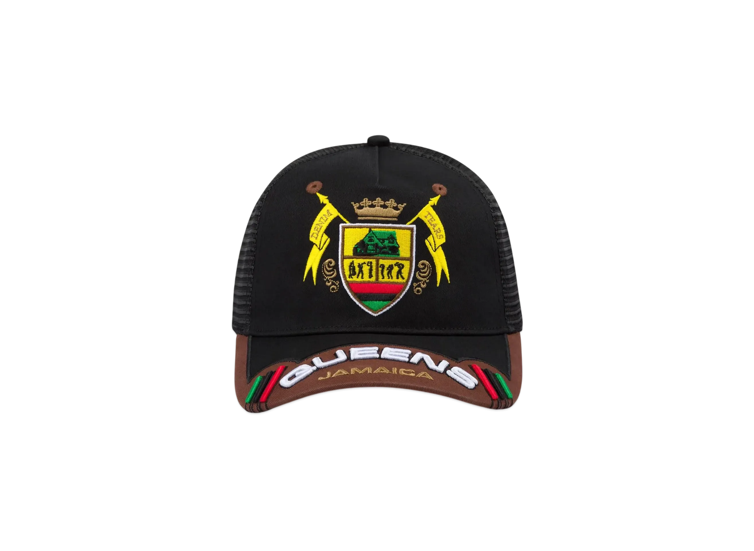 DENIM TEARS Jamaica Queens Jazz Hat "Black"