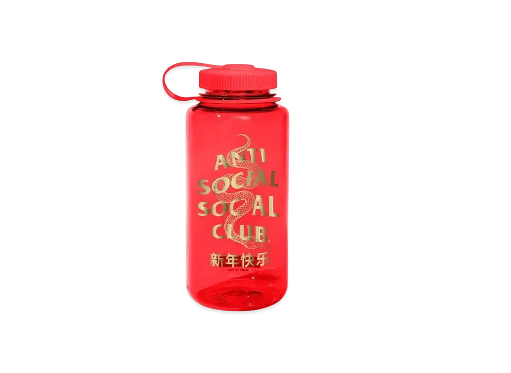 ANTI SOCIAL SOCIAL CLUB Year Of The Snake Wisdom Nalgene "Red"