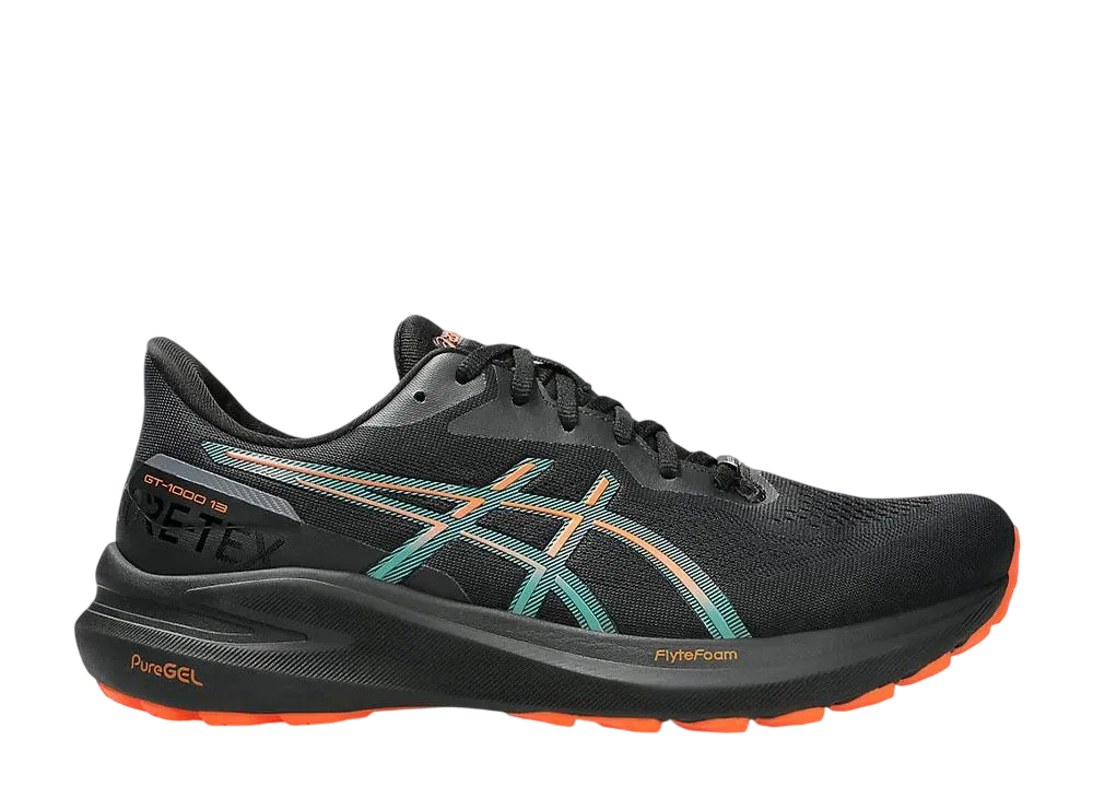 アシックス GT1000 13 ゴアテックス "ブラック/ノバオレンジ"