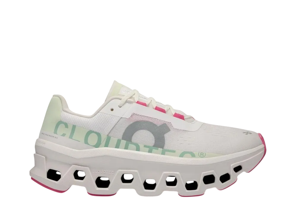 オン ウィメンズ クラウドモンスター "ホワイト/リマ"
