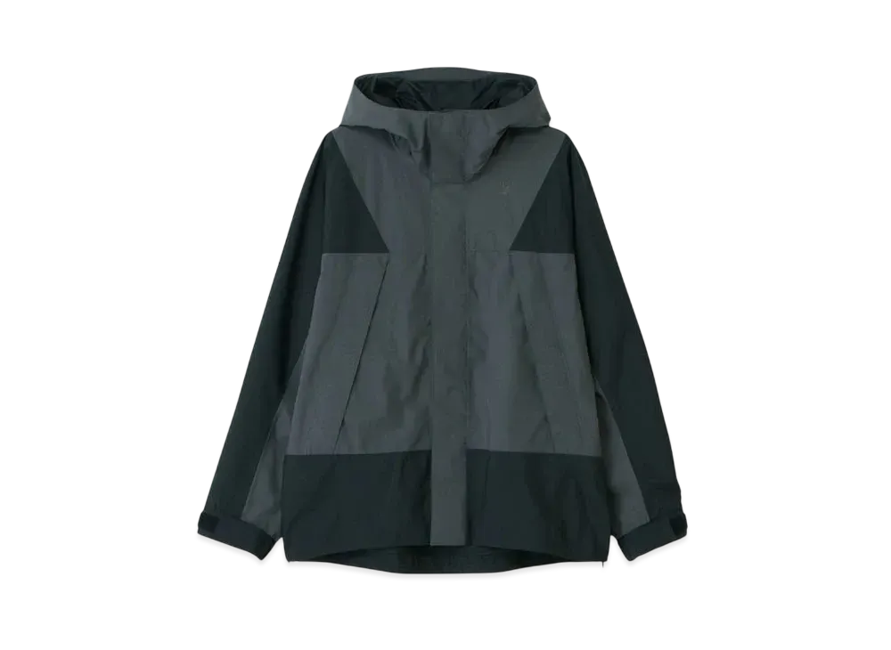 Goldwin Partex Unlimited Two Layer Jacket (Unisex) "Black/Deep Chacoal"