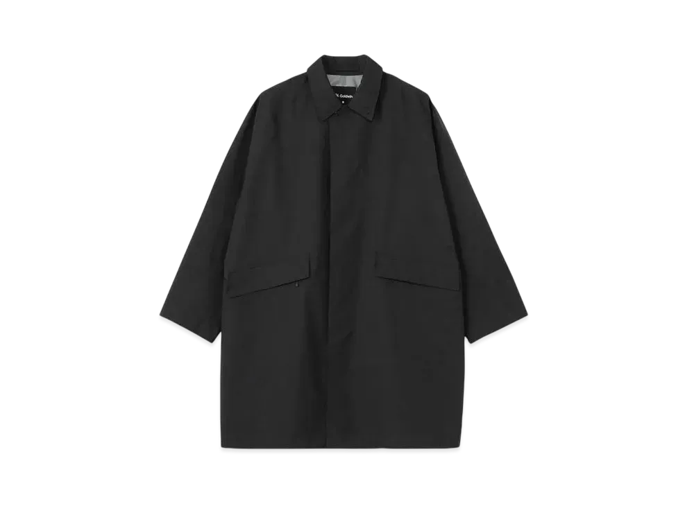 Goldwin Gore-Tex Three Quarter Overcoat (Unisex) "Black"