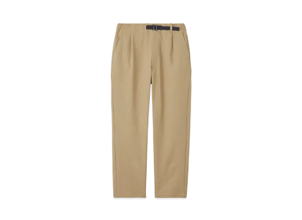 Goldwin One Tuck Tapered Stretch Pants (Unisex) "Old Beige"