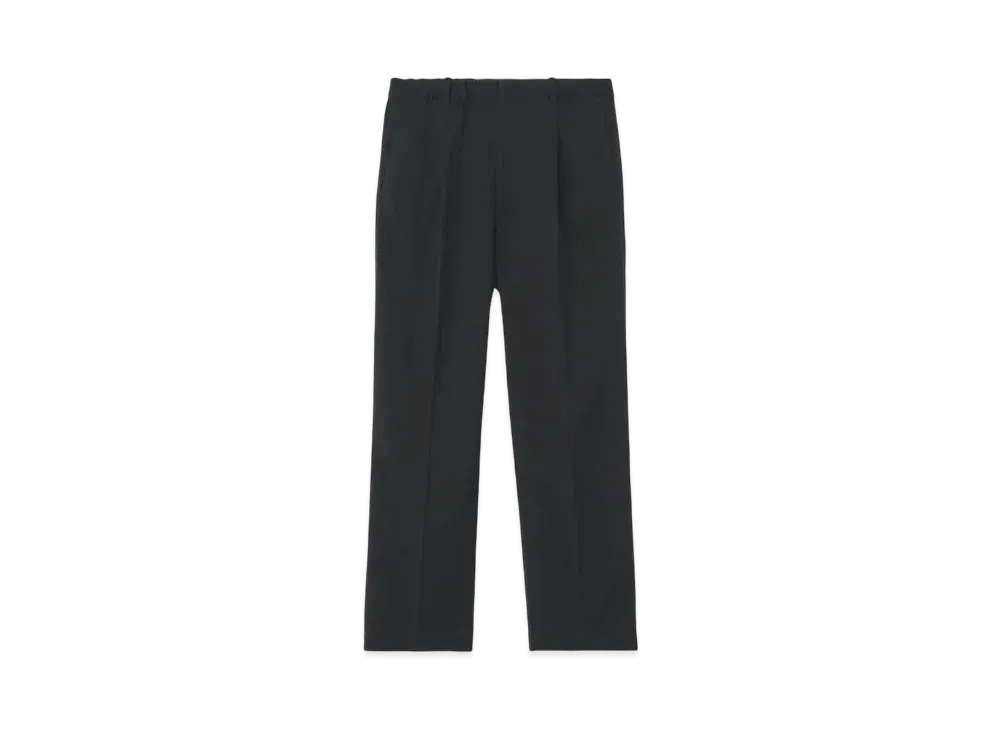 Goldwin One Tuck Straight Pants (Unisex) "Black"