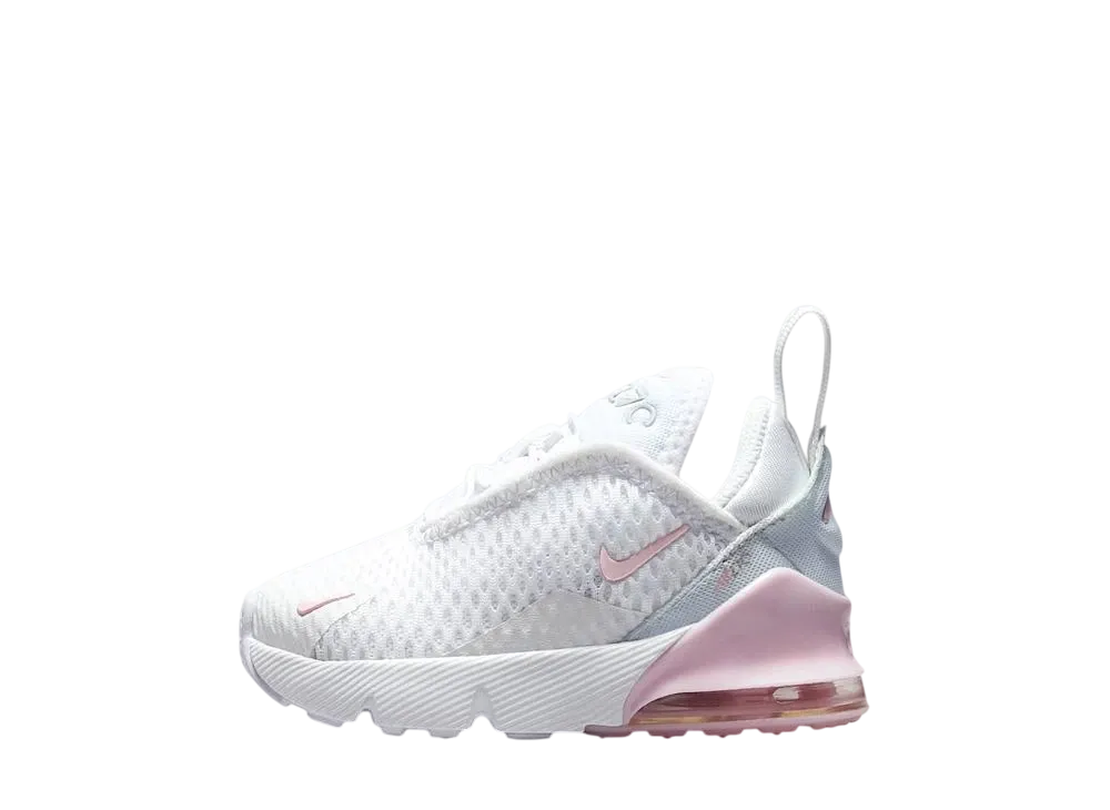 Nike TD Air Max 270 "White/Light Smoke Grey/Pink Foam"