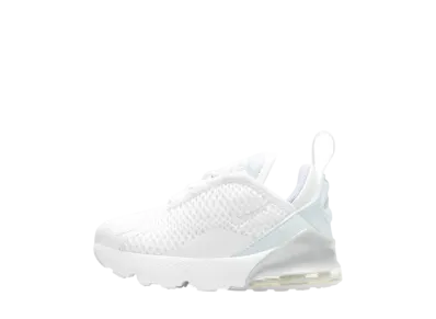 Nike TD Air Max 270 "White/Metallic Silver/White"