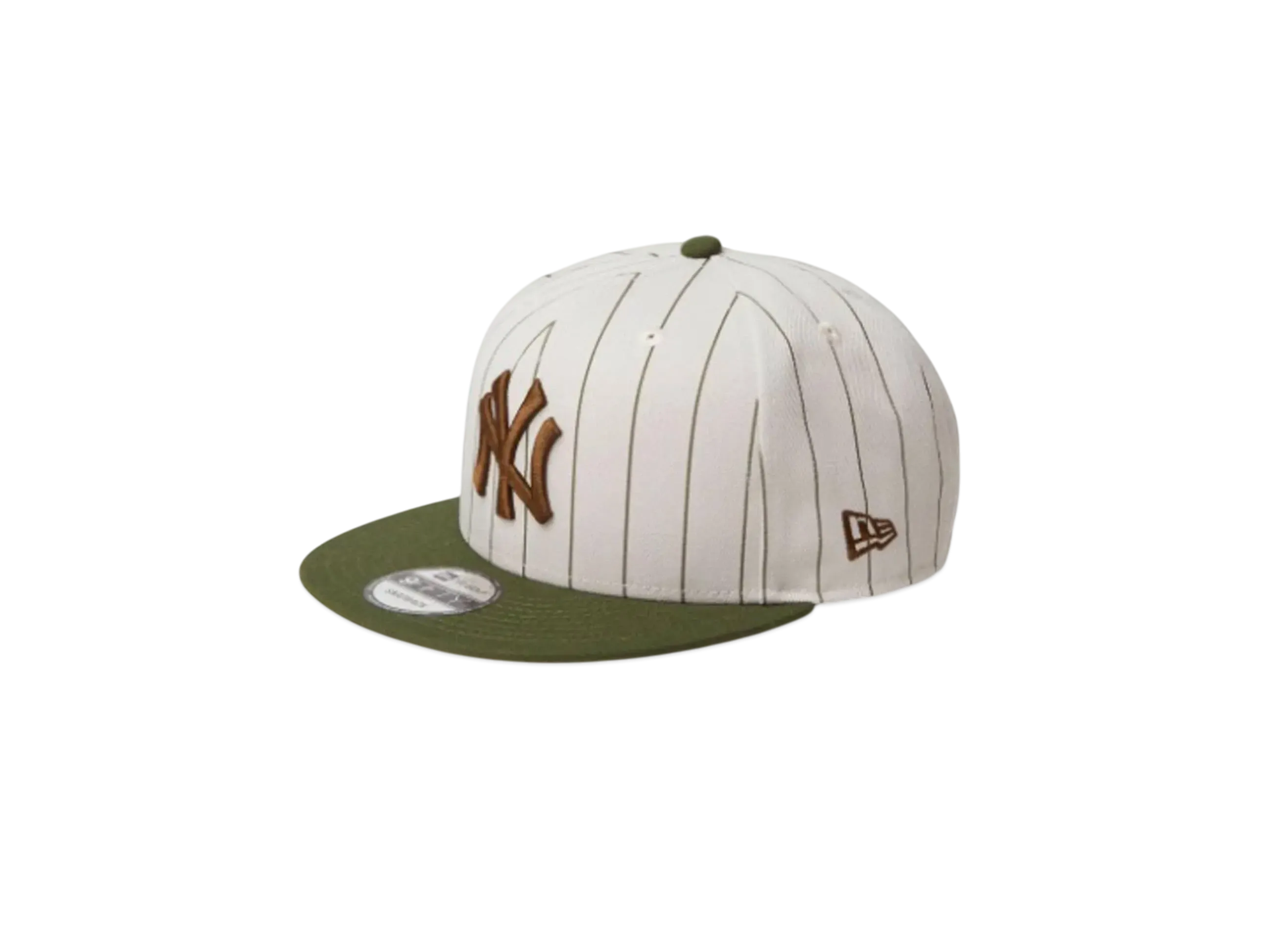 NEW ERA Golf 9Fifty MLB Pin Stripe New York Yankees "Rifle Green Stripe"