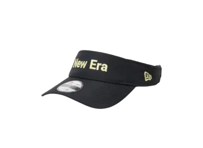 NEW ERA Golf Sun Visor Vintage Nylon "Black"