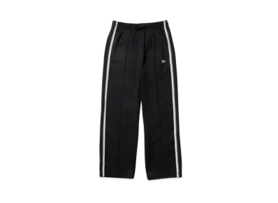 NEW ERA Performance Apparel Smooth Jersey Side Tape Track Pants "Black"