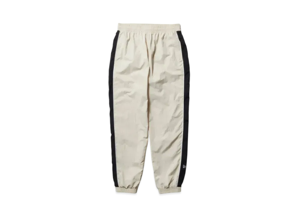 NEW ERA Performance Apparel Nylon Side Tape Track Pants "Stone"