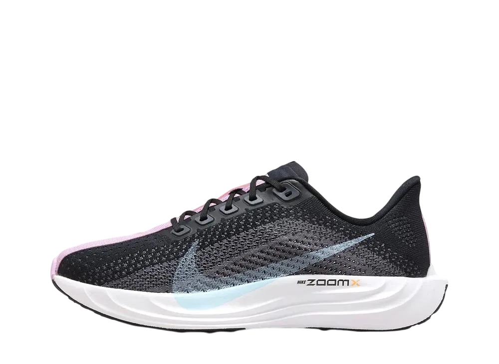 ナイキ ウィメンズ ペガサスプラス "ブラック/ダークグレー/ビヨンドピンク/グレイシャーブルー"